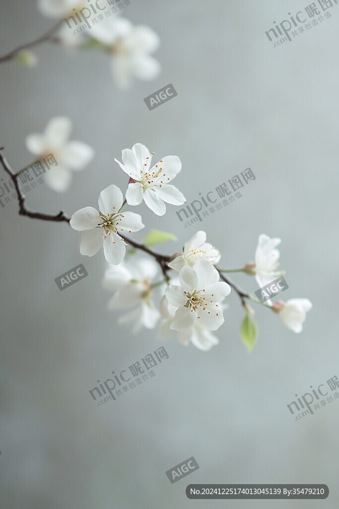 清雅梨花