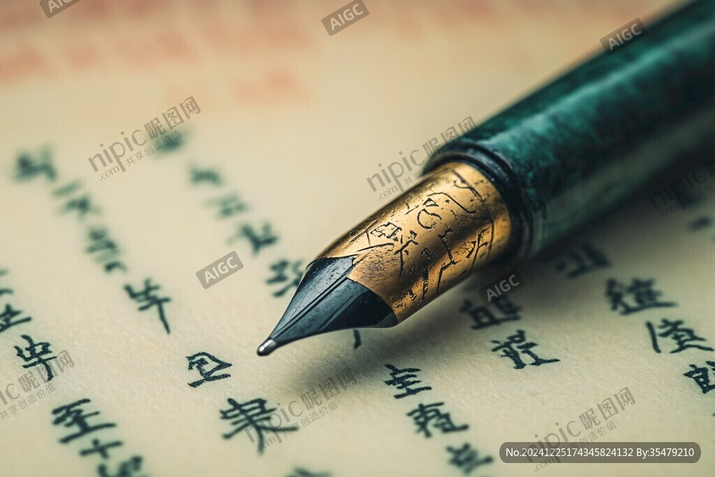詩經(jīng)毛筆