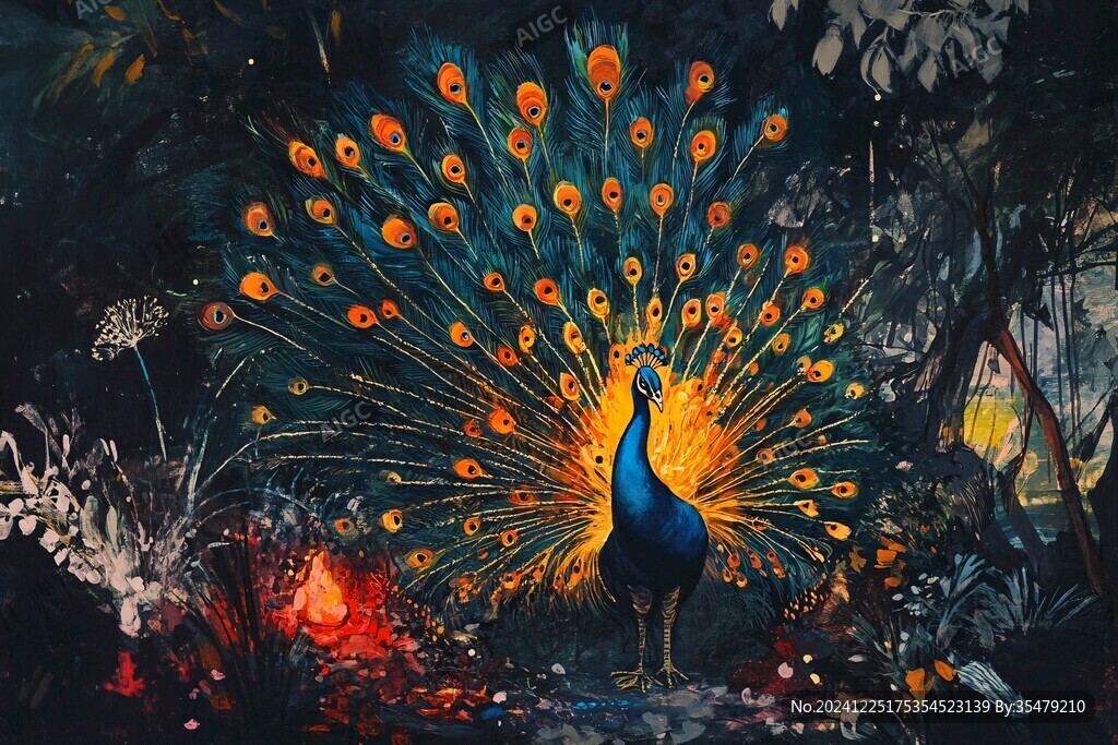 奇幻森林插畫(huà)