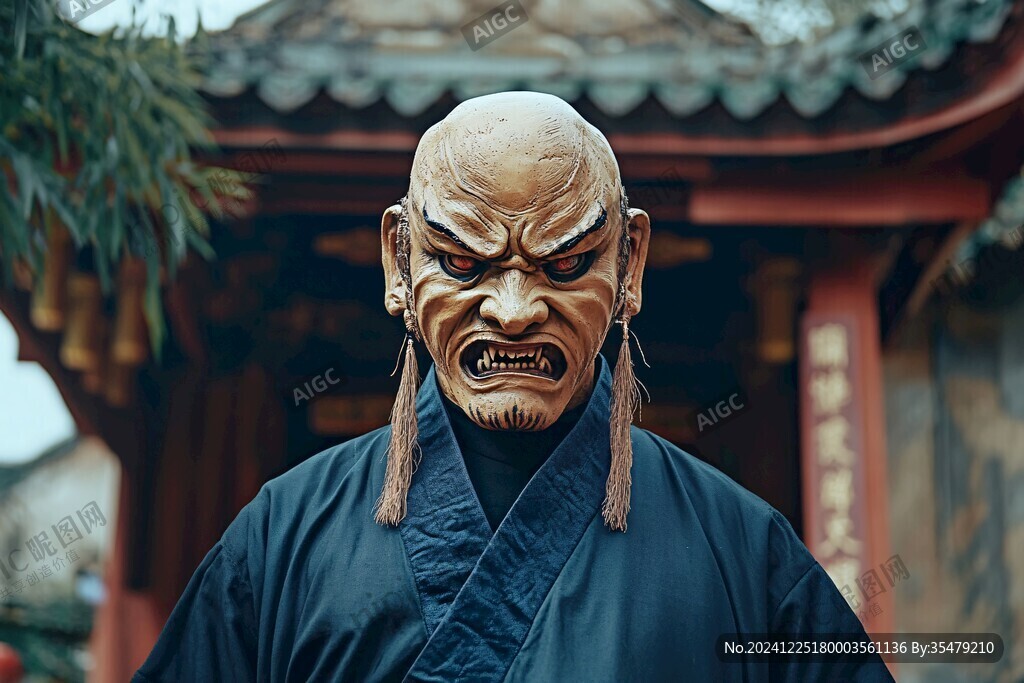怒羅漢像