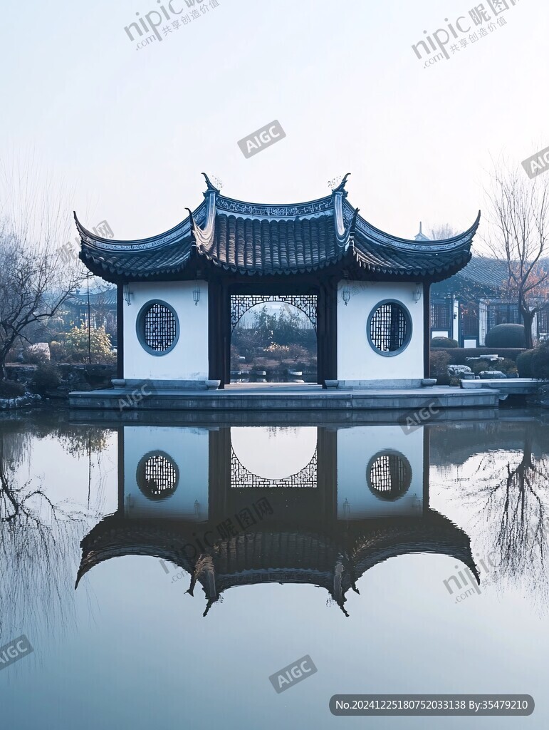 梅園水榭