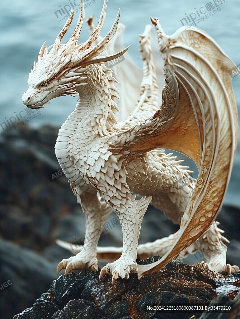 石頭上的龍