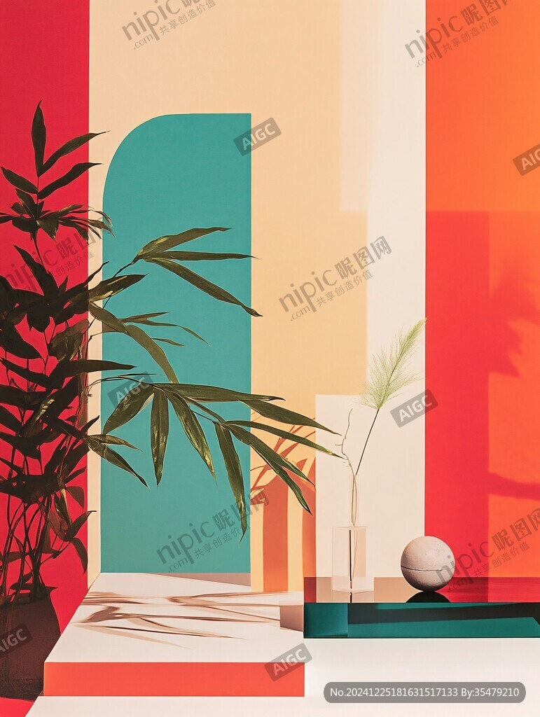 撞色場景