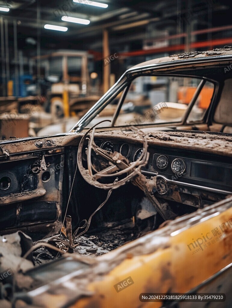 廢舊汽車廠