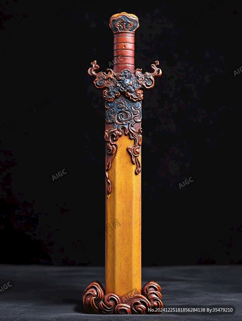 桃木寶劍擺件