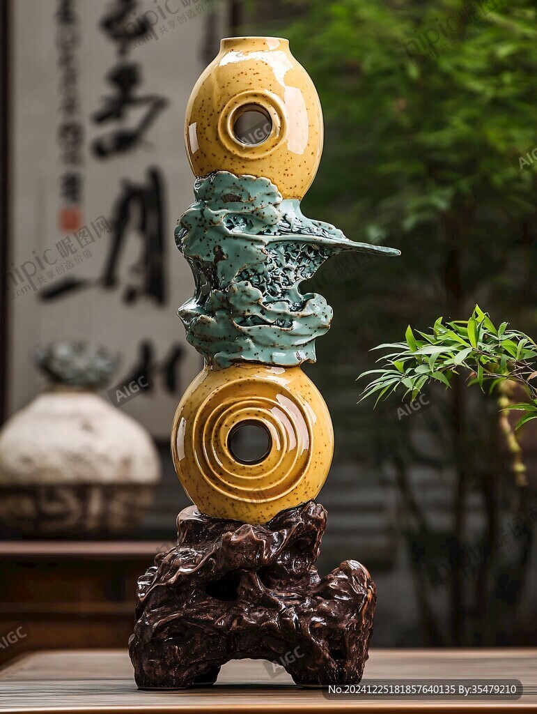 財源滾滾擺件