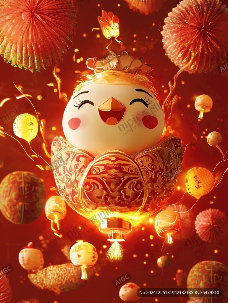 恭喜發(fā)財(cái)雞