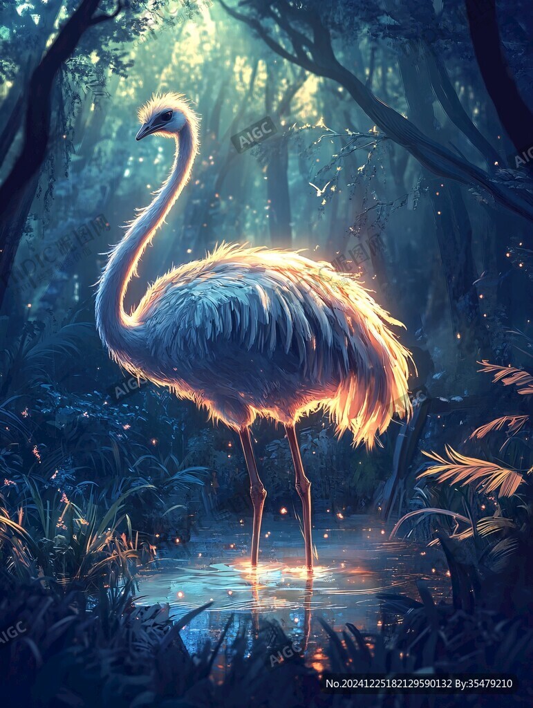 唯美火烈鳥