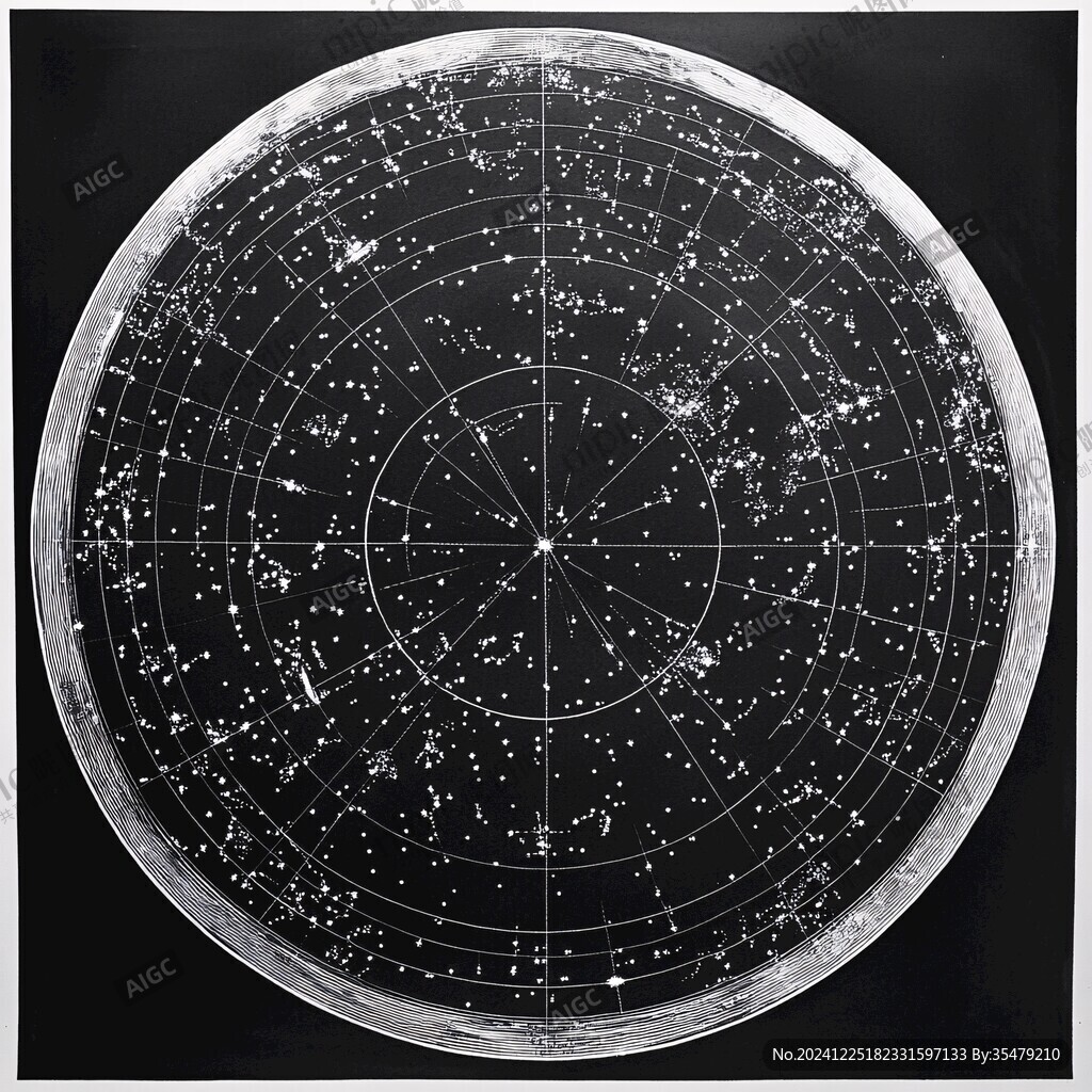 天體星象圖