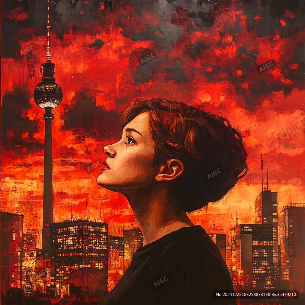 底特律插畫