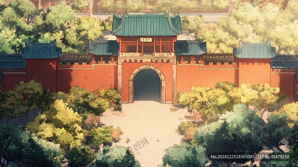 華南理工大學(xué)旅游插畫