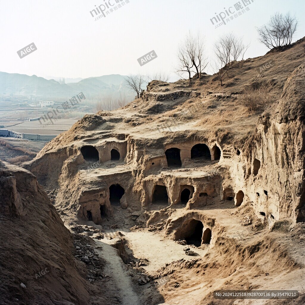 陜北窯洞群