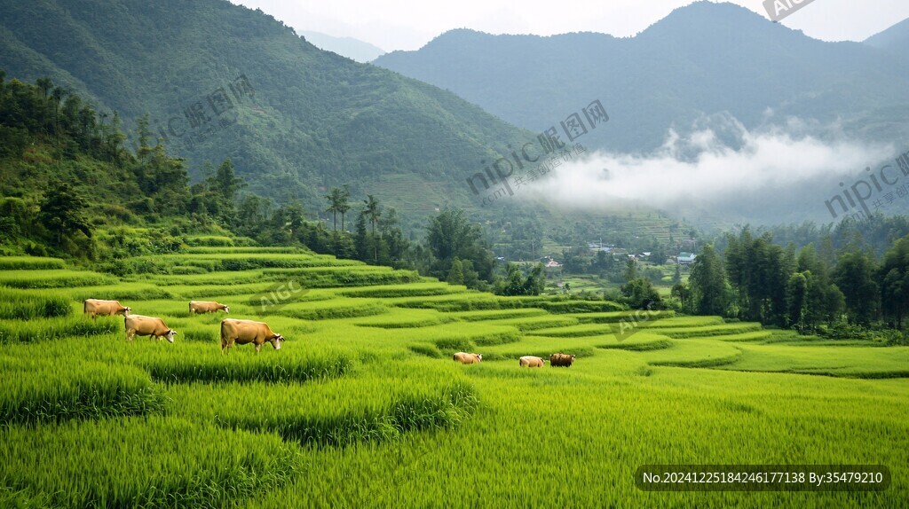 高清鄉(xiāng)村稻天