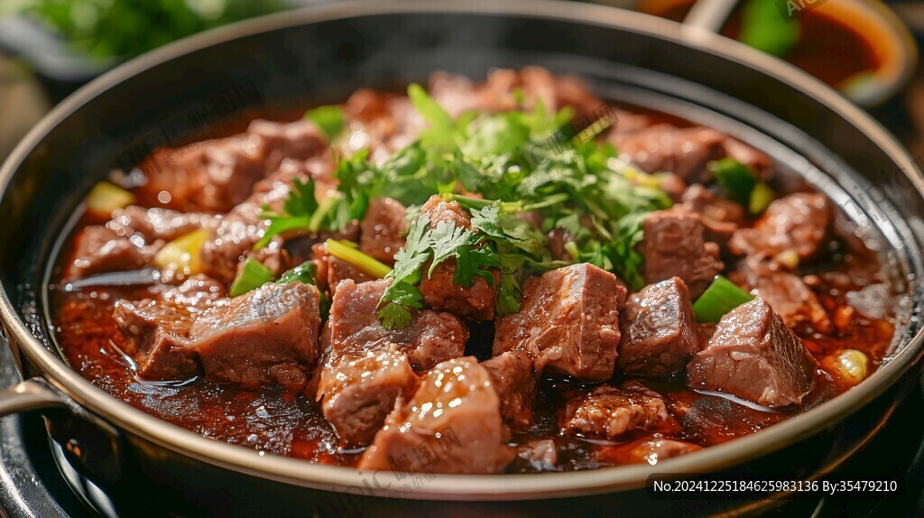黃燜牛肉煲仔牛肉