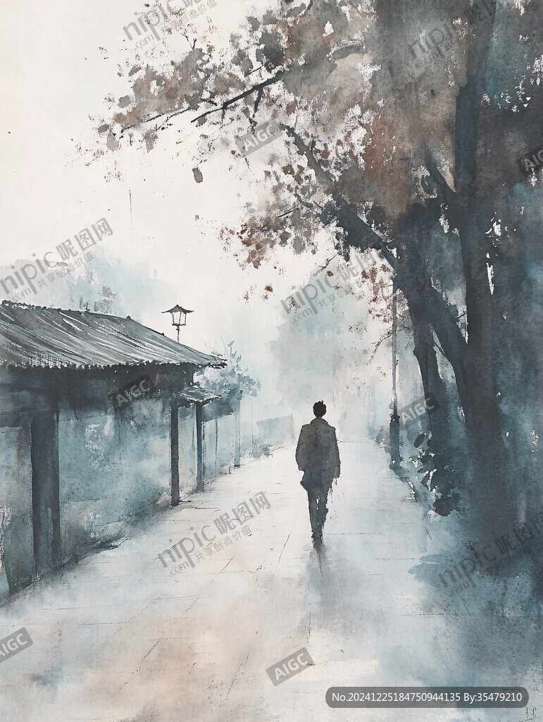 北上廣深水彩