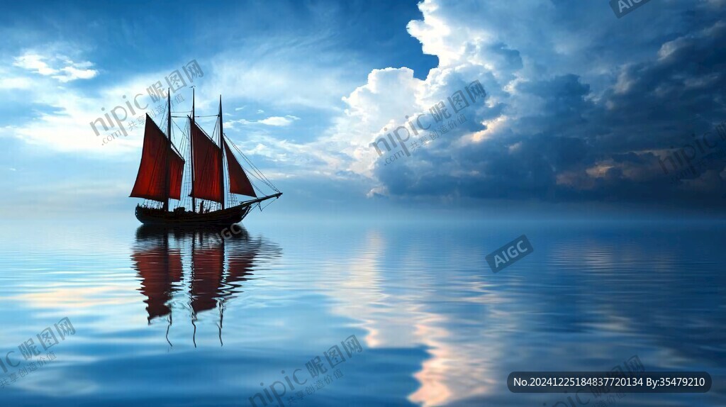 揚(yáng)帆遠(yuǎn)航背景