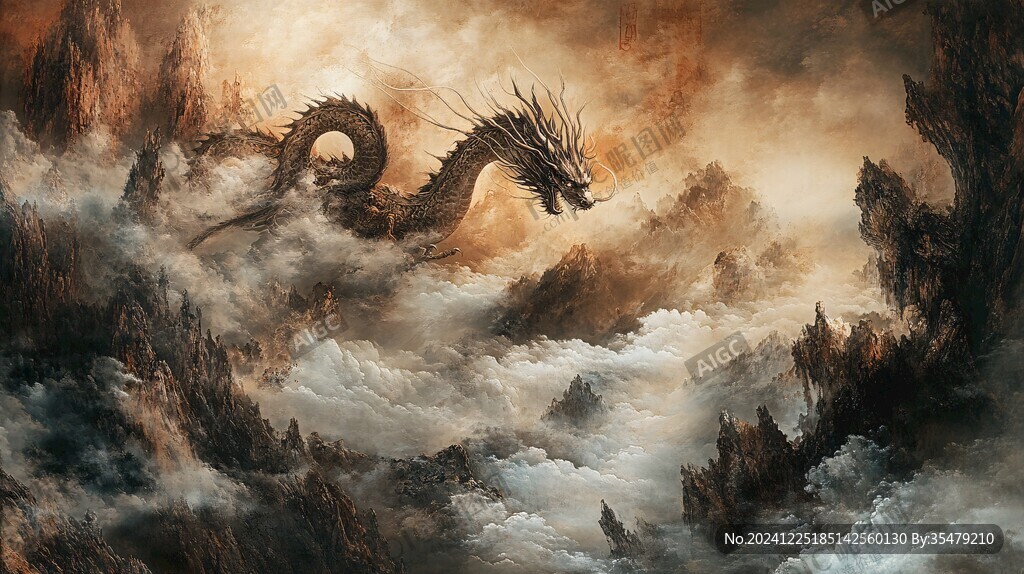 金龍鬧海