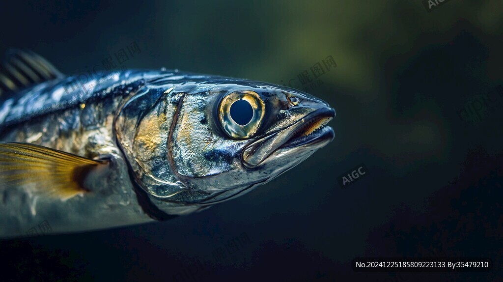 近距離魚肖像