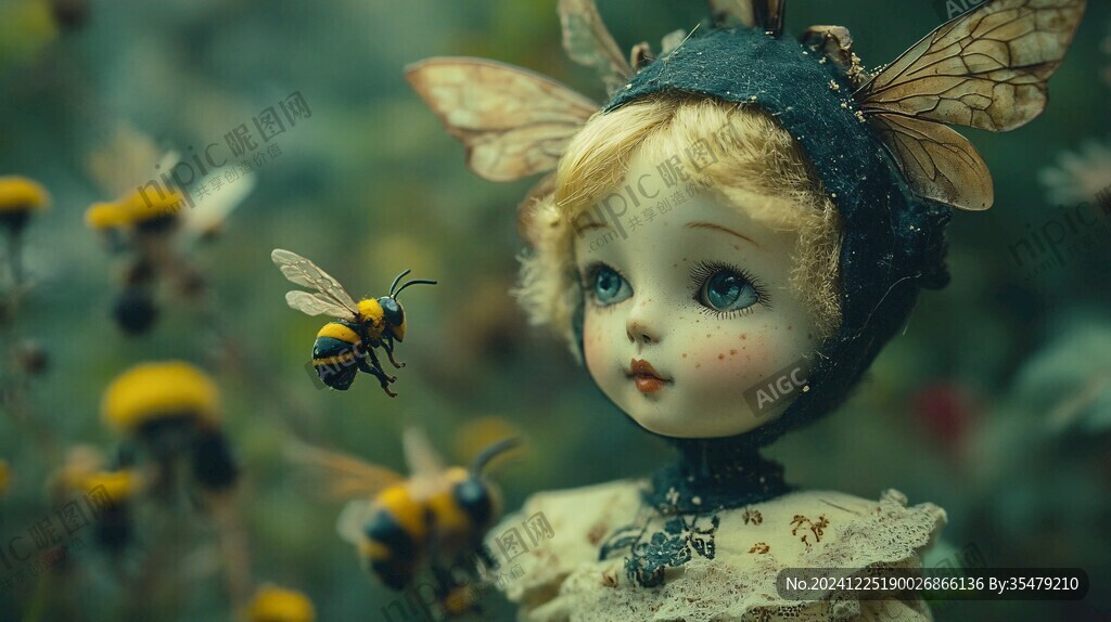 蜜蜂娃娃