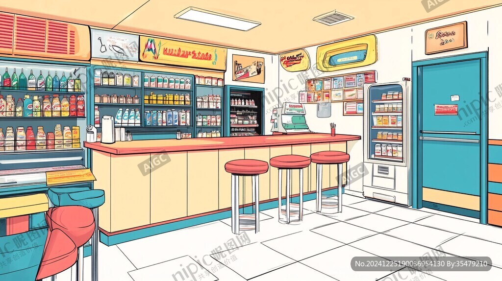 卡通便利店