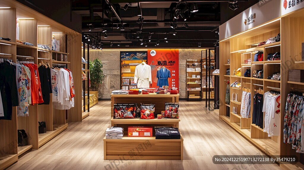 運(yùn)動(dòng)品牌店內(nèi)景環(huán)境