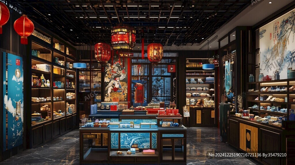 中式禮品店