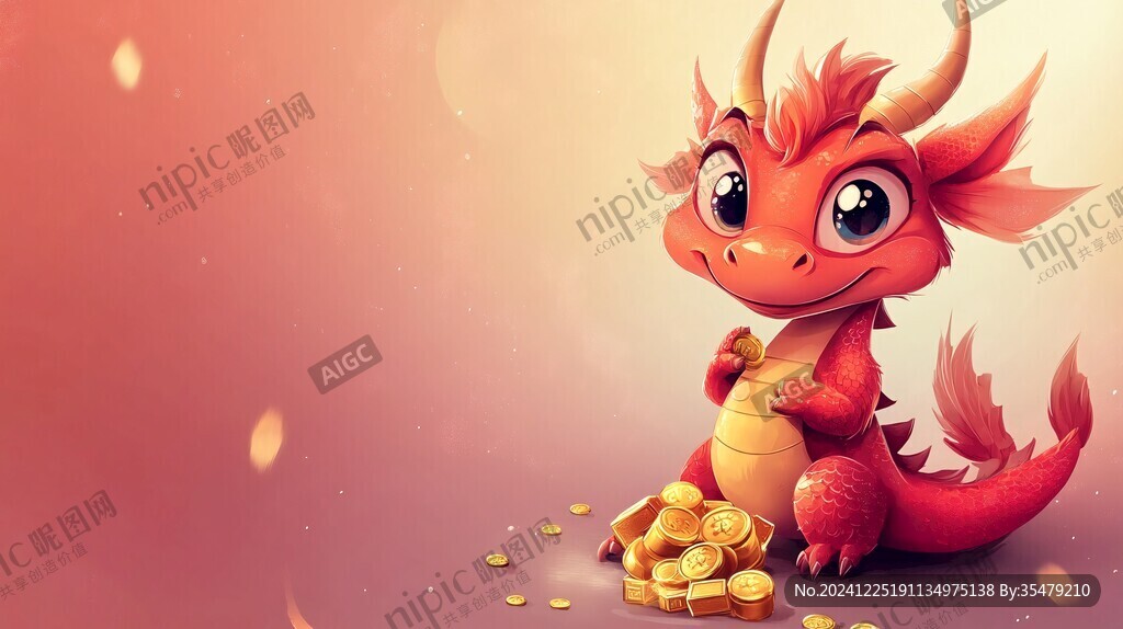 龍年吉祥物壁紙