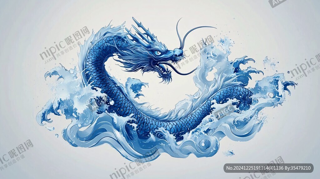 龍包裝插畫