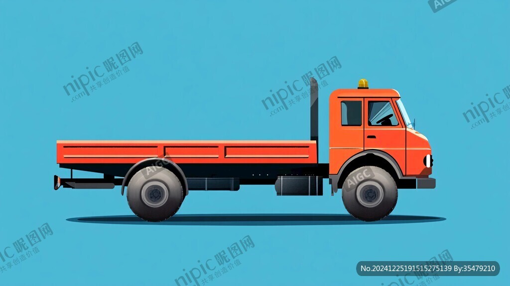 貨車插畫