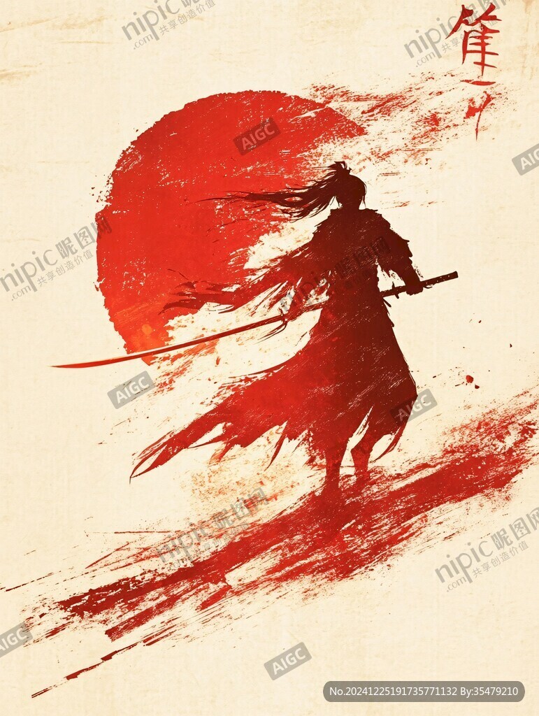 武俠插畫海報(bào)