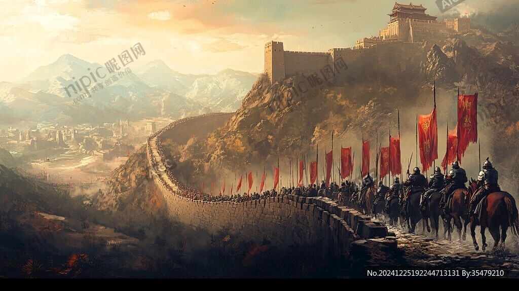 古代征戰(zhàn)場景