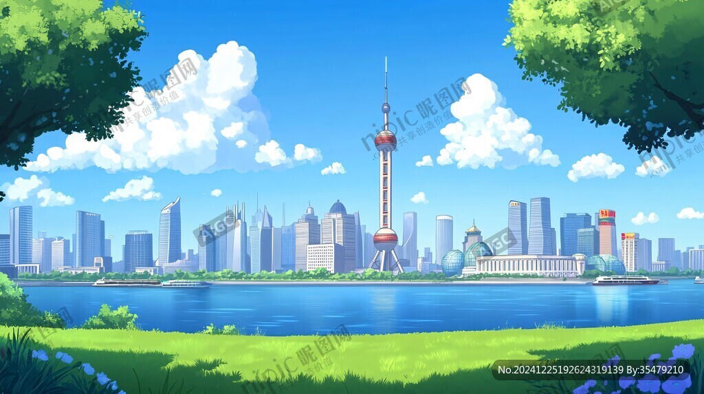 外灘長圖大圖