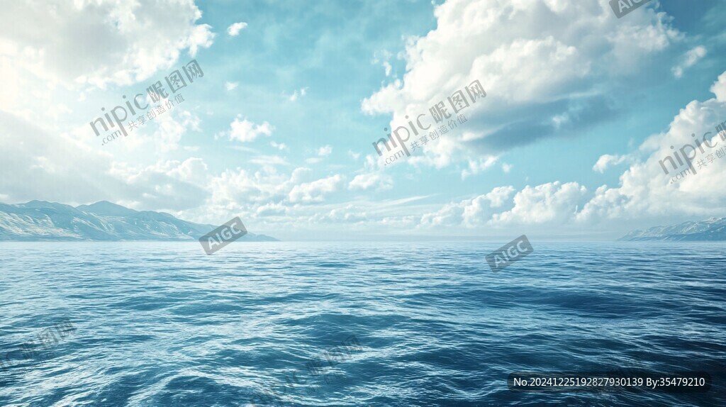海景全幅寬幅背景