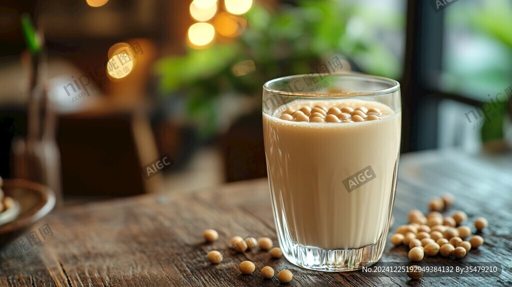 一杯現(xiàn)磨豆?jié){