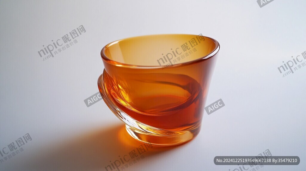 逆光玻璃品茗杯