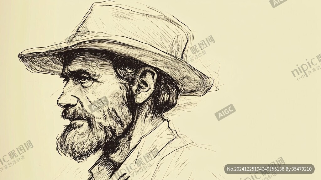 新西蘭素描線描鼠繪