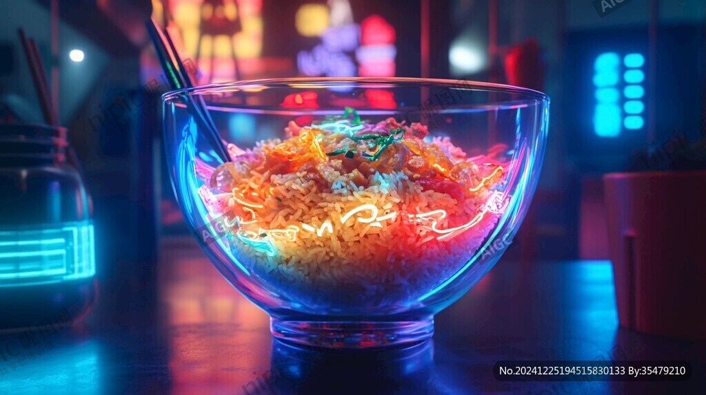 生魚絲霓虹燈