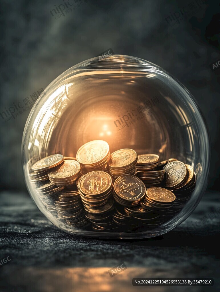 缸里面的金幣