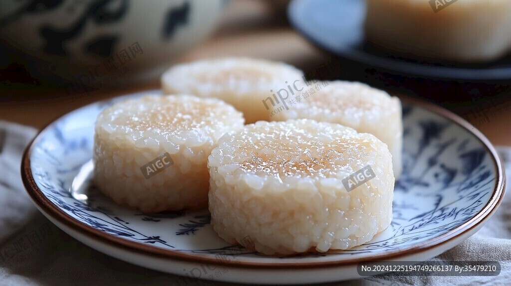 脆皮椰汁年糕