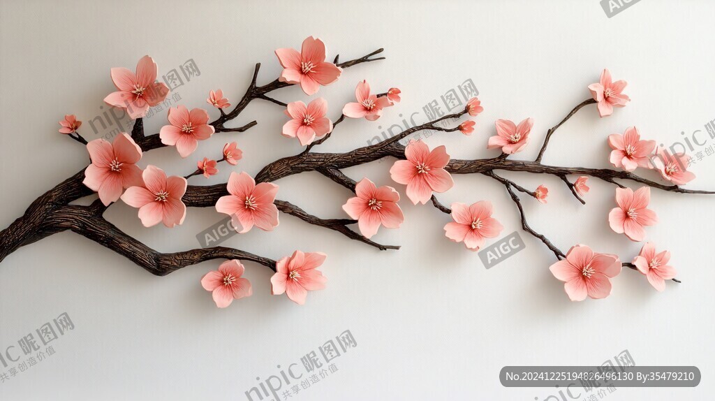 仿真桃花