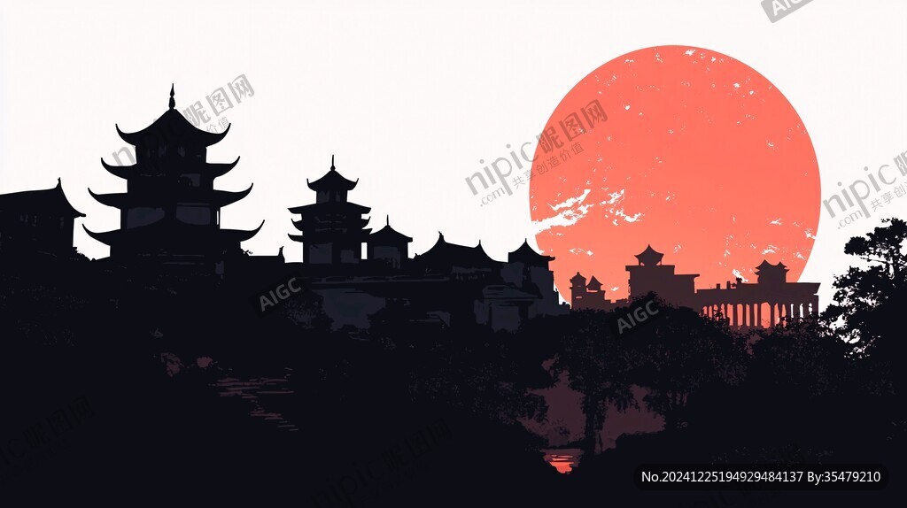 黃鶴樓插畫