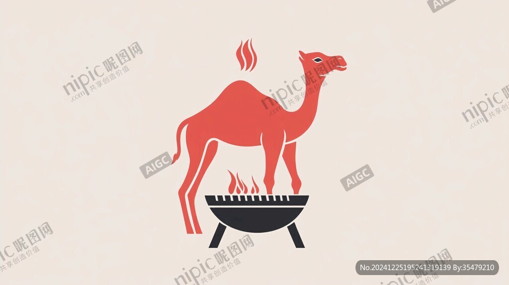 駱駝標志設計