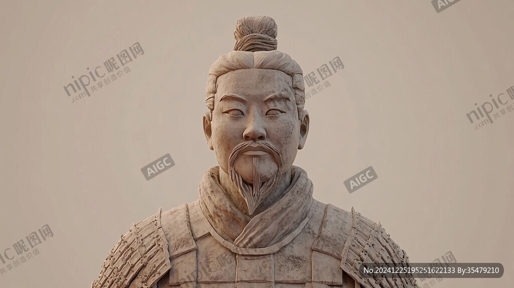 秦俑像