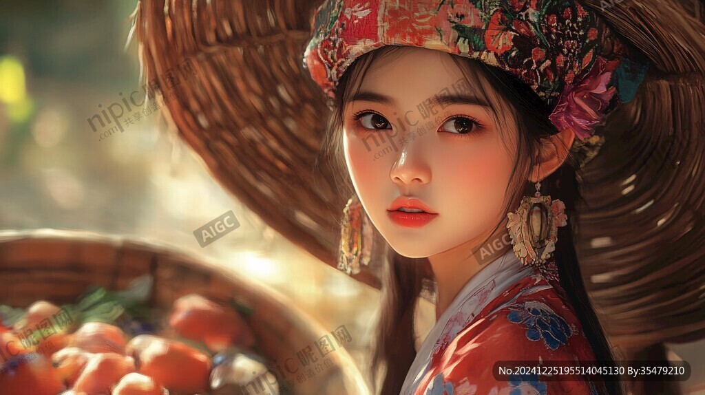 民族風(fēng)美女