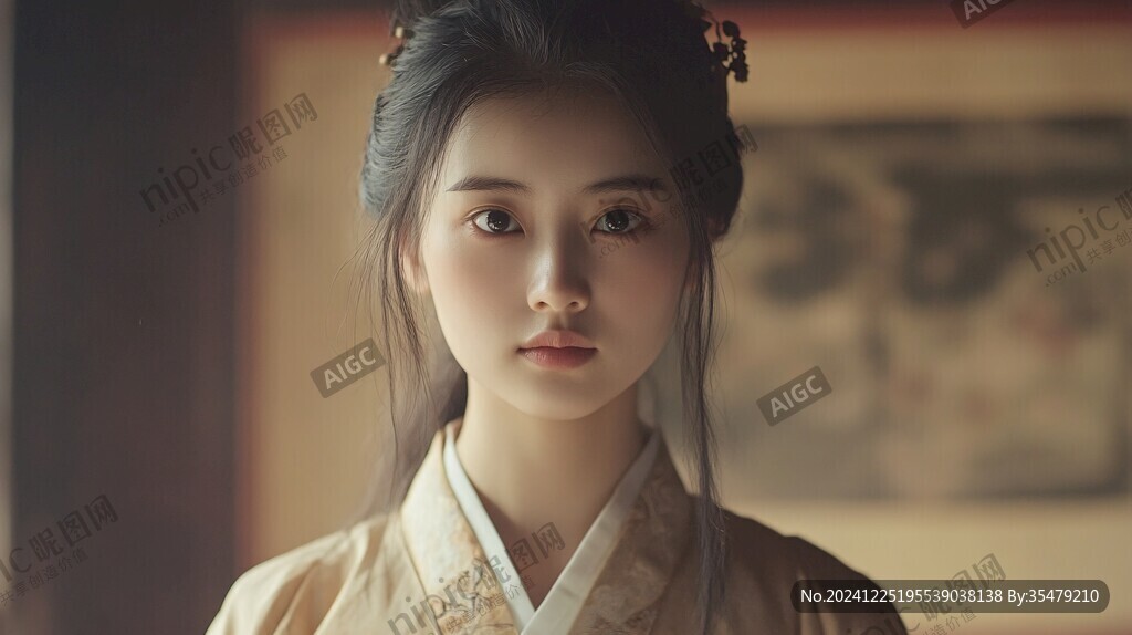 古典美女壁紙