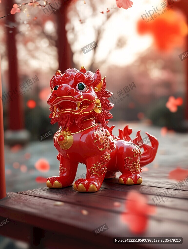 歡度春節(jié)戶外擺件