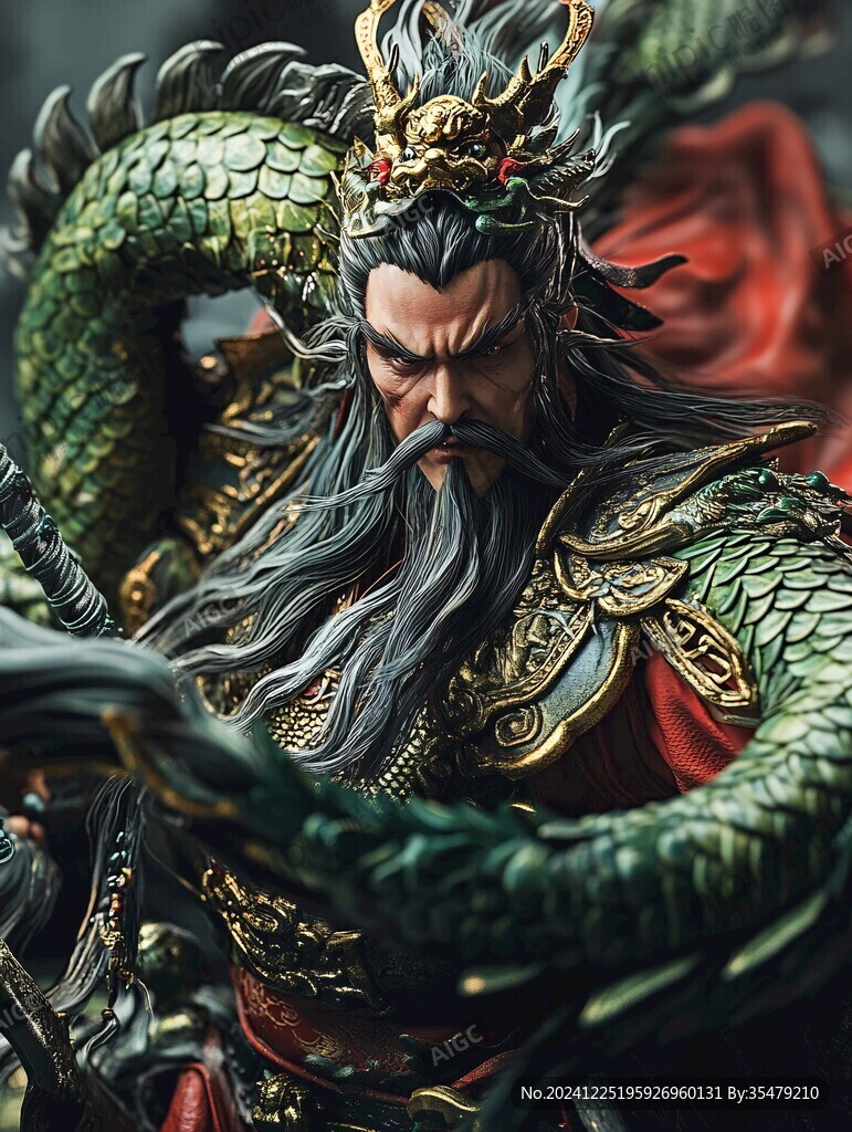 雄霸天下擺件