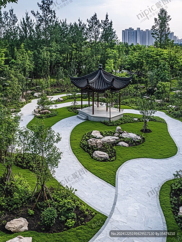中式園林綠化
