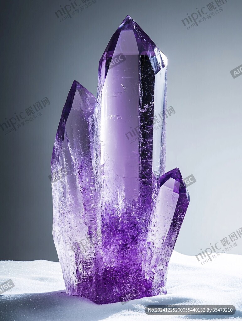 紫水晶物石