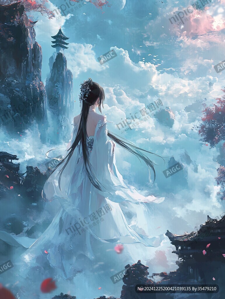 古風(fēng)美女背影古風(fēng)少女